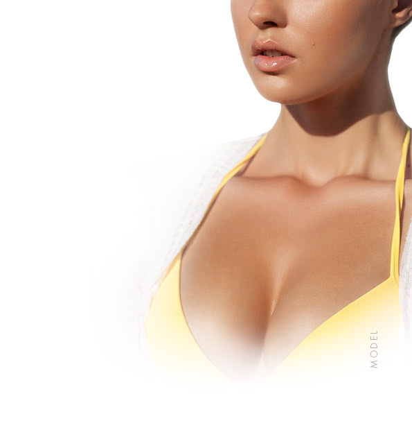model breast implant size