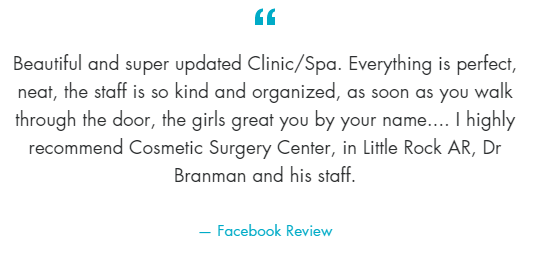 Real Facebook and Google Reviews LRCSC Exhale Med Spa 1