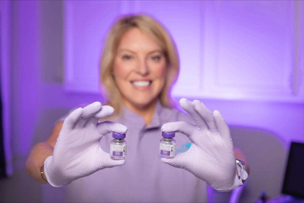 Certified Plastic Surgery Nurse, Leslie Branman, RN, BSN with Botox Cosmetic
